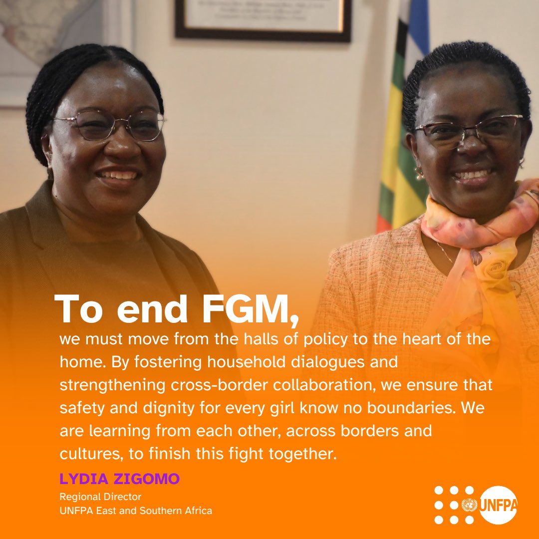UNFPA_ESARO's tweet image. Strengthening ties for #SRHR. 🤝 Our Regional Director met today with Kenya’s PS for Gender @PsgAnneWangombe to advance the rights of women &amp;amp; girls. From ending FGM to navigating population trends, we are working 2gether with Govt of Kenya to #leavenoonebehind. 🇰🇪🇺🇳 #GlobalGoals