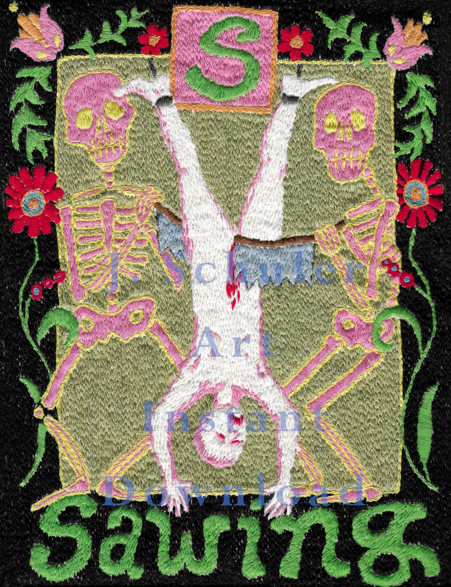 JulieKSchuler's tweet image. S is for Sawing
art to download

jschulerart.etsy.com/listing/446248…

#embroidery #darkart #download #skeletons #spooky #alphabet