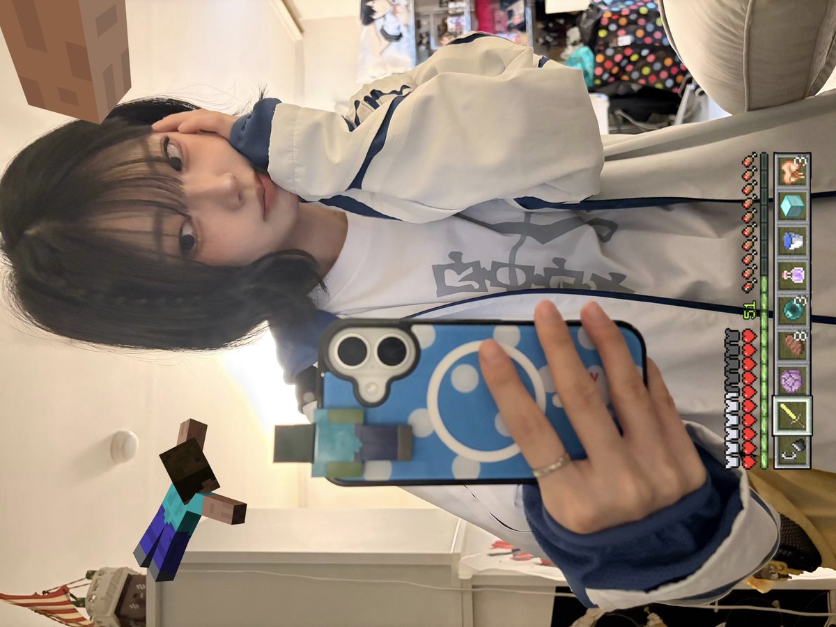 mozaranii's tweet photo. 십오미리와 마인크래프트 세상 OTL.. 💤💤 https://t.co/DrZve3N6HC