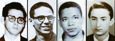 1957 Asesinados cuatro dirigentes del Directorio Revolucionario en la calle Humboldt número 7. Fructuoso Rodríguez,Joe Westbrook,Juan Pedro Carbó Serviá y José Machado.
Sorprendidos y rodeados, los cuatro jóvenes no pudieron defenderse.
<a href="/FacEstHab/">Facultad de Estomatología de la Habana</a>
#CubaViveEnSuHistoria 
#UCMH