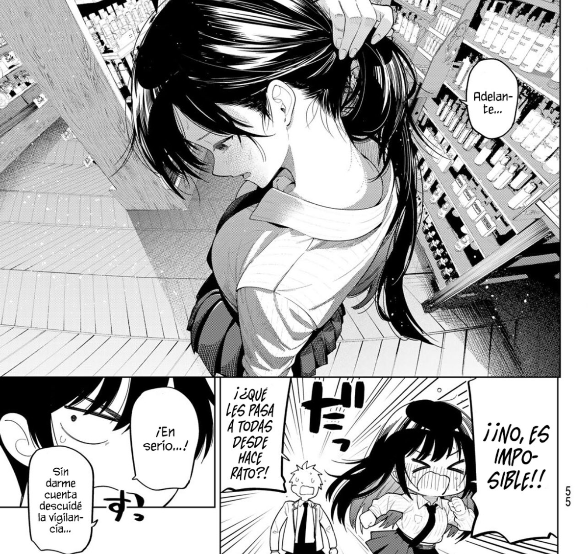 Cada una aprovecho su momento con Yamabuki