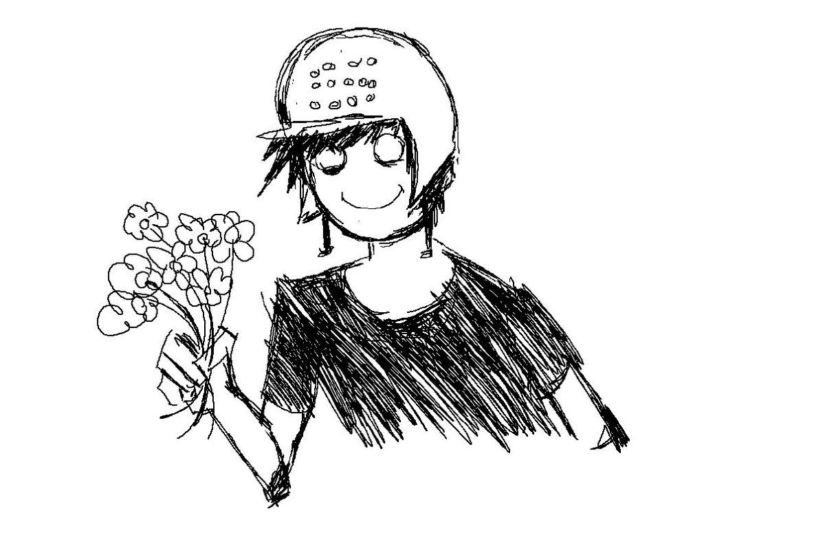 Hi i did draw hope i like him sm he so cute #usualdisaster40