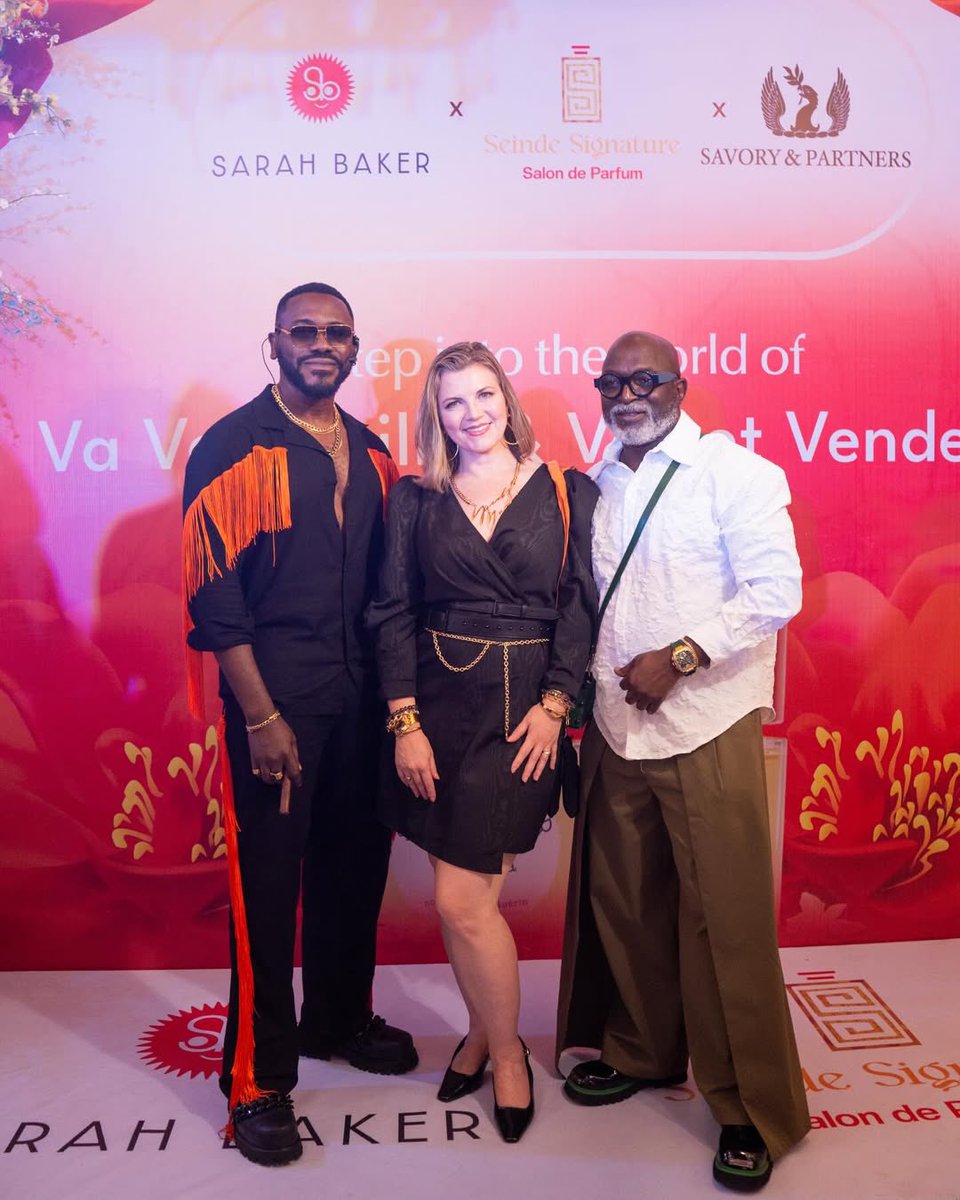 SeindeSignature's tweet photo. We had the most beautiful guests at The Sarah Baker Experience on Sunday 👌🏽

Sarah Baker enjoyed Nigeria and we enjoyed her presence too 🔥 

It was such a wonderful atmosphere on Sunday evening. https://t.co/SkveQUWV3H