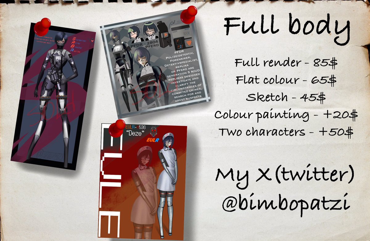 BIMBOPATZI - COMMS OPEN tweet media