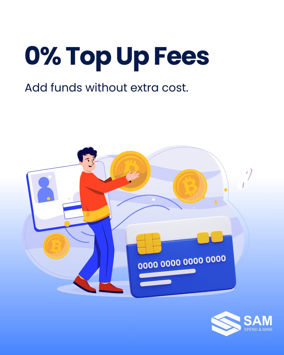 SAM Card | Spend & Mine tweet media