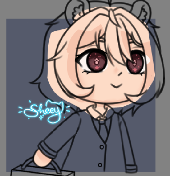smolsheey's tweet image. emote wip for today!! ✨

@dasheeetv emote!

#emote #wip #workinprogress #vtuber