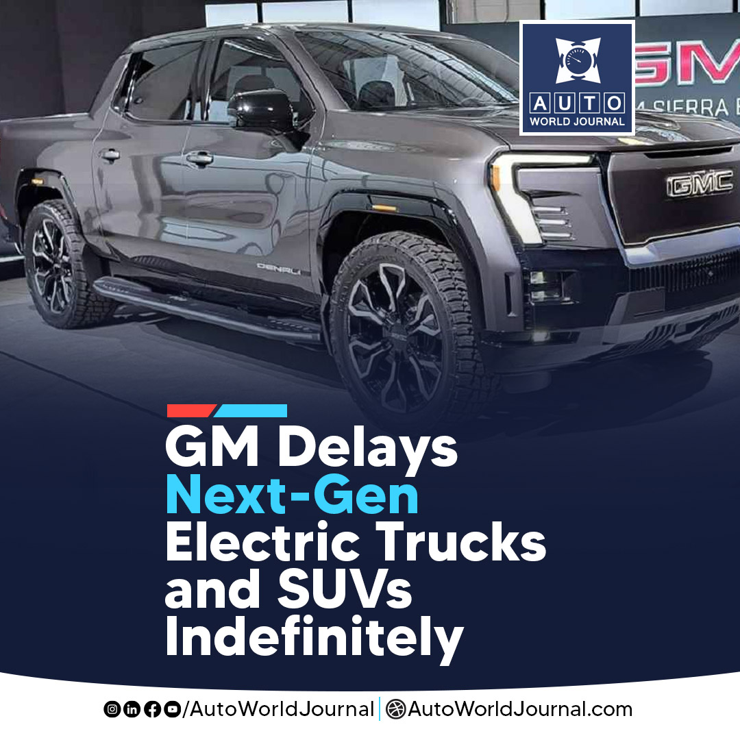 officialAWJ's tweet image. GM Delays Next-Gen Electric Trucks and SUVs Indefinitely

autoworldjournal.com/gm-delays-next…

#CadillacEscaladeIQ #ChevroletSilveradoEV #GeneralMotors #GMDelaysElectricTrucksandSUVs #GMNextGenElectricTrucks #GMCSierraEV #HummerEV  #AWJ #AutoWorld #AutoWorldJournal #Automobile @GMC