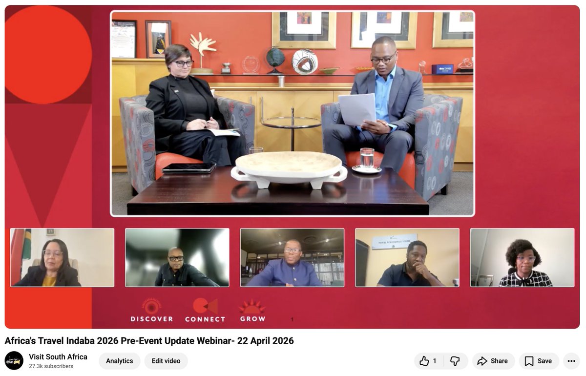 Africa's Travel Indaba 2026 tweet media