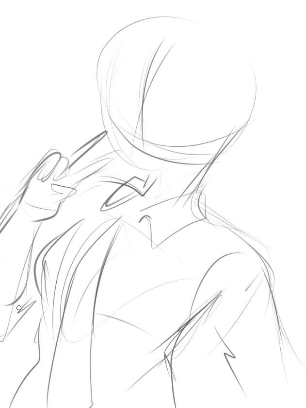 SpicedSplash's tweet photo. @UeKana9 Ill play the devils advocate because I don't quite get why people are upset about the guidlines being wrong vs. the final product. I do that too I'm not nearly as skilled but your mind can change a lot while drawing. this was a shitty rough vs a slightly cleaner sketch i did https://t.co/dhmpW8754X