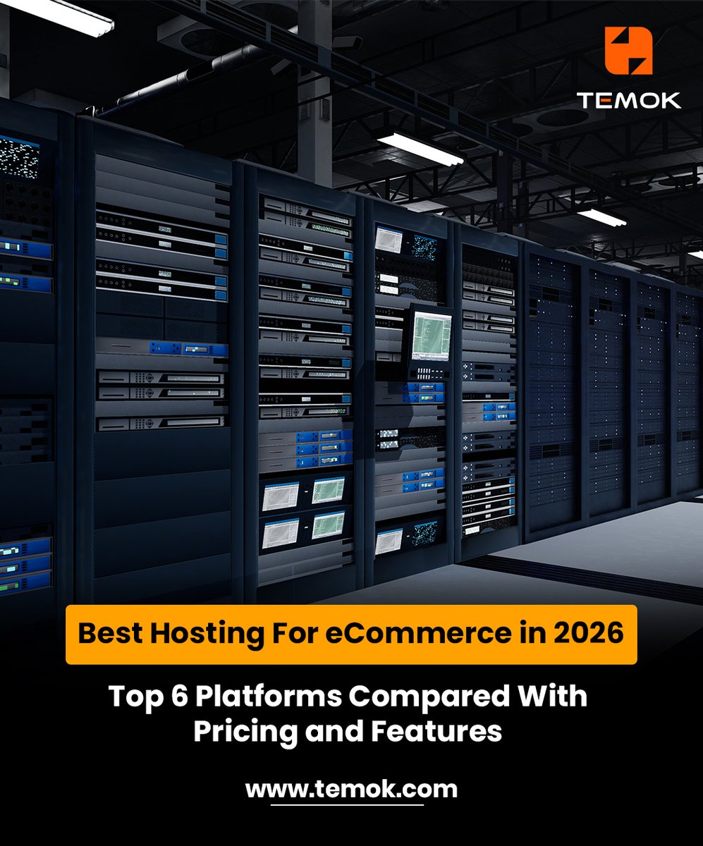 temokvoice's tweet image. Discover the best hosting for eCommerce in 2026 with comparisons, pricing, and features to choose the fastest, most secure eCommerce hosting.
bit.ly/Best-Hosting-F…

#BestHostingForeCommerce #BestOf2026 #EcommerceSolutions #HostingComparison #TopPlatforms