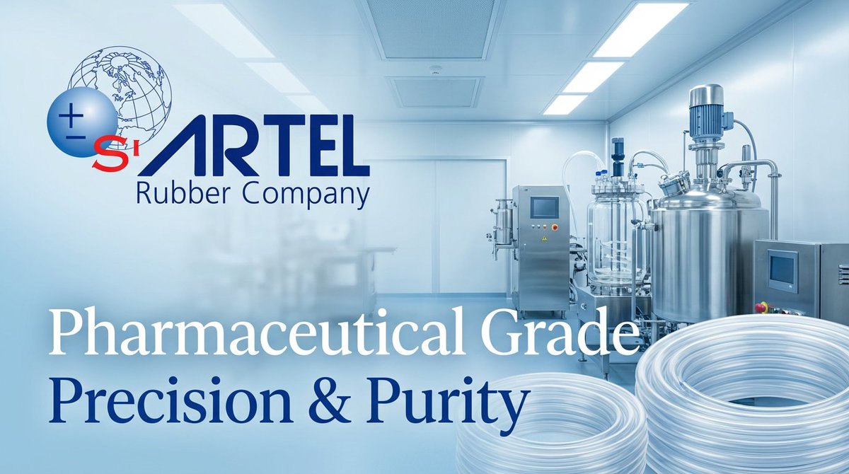 artelrubber's tweet image. One of the reasons Artel Rubber Holdings is trusted as a leading silicone hose manufacturer for the food &amp;amp; pharmaceutical industries is our commitment to premium materials and strict production standards. Quality comes first.

🔗 artelrubber.co.uk/sector/food-ph…
#Manufacturing #FoodPharma