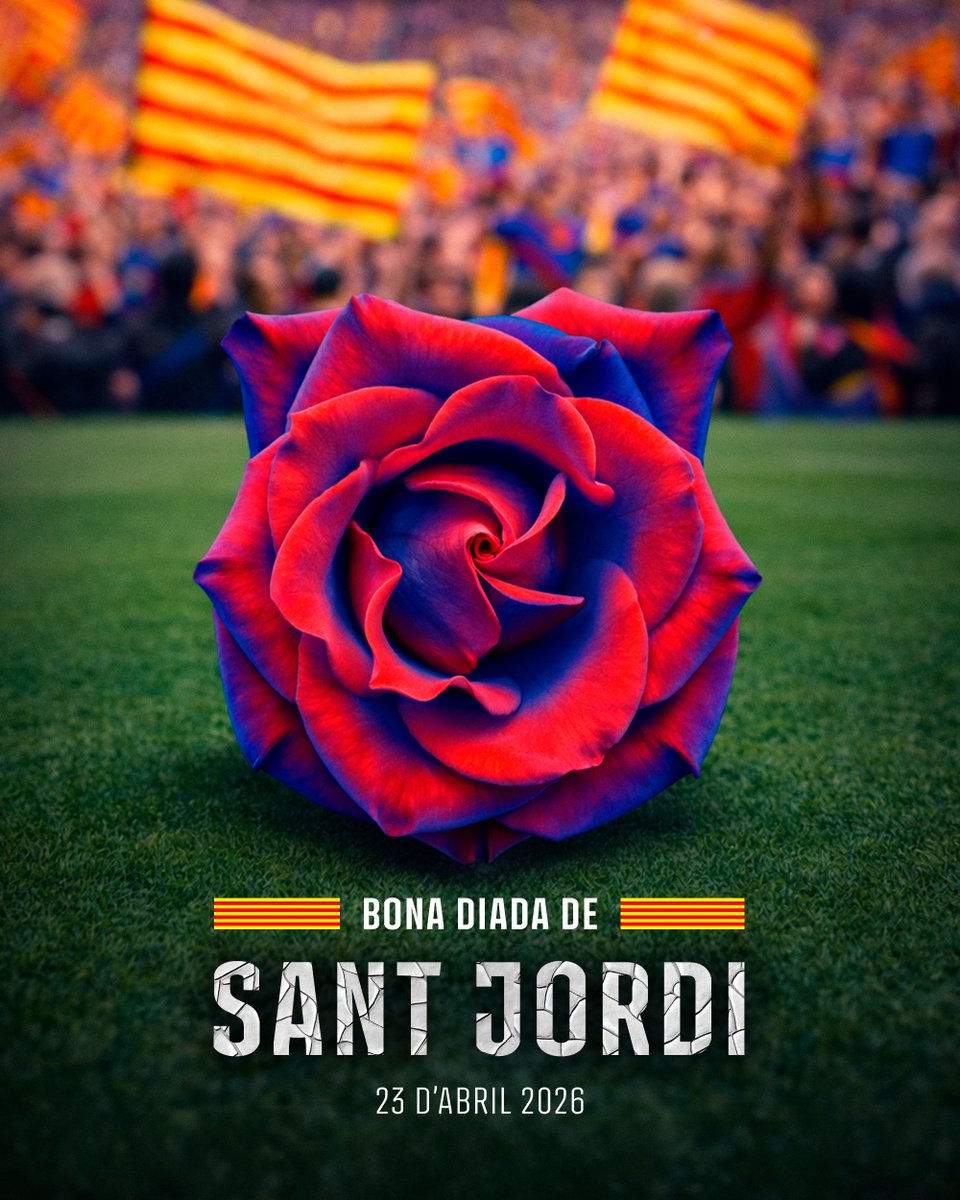 Bona Diada de Sant Jordi 🌹📚🐉 pic.x.com/mIdtoptoYp