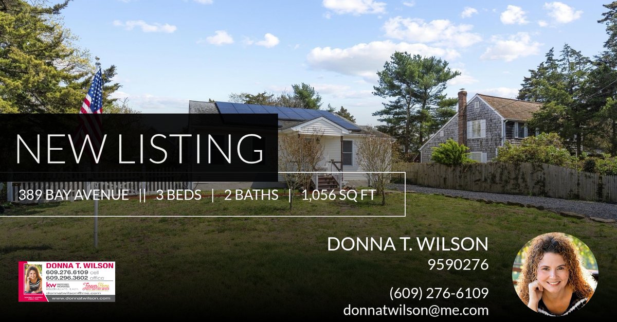 donnatwilson's tweet photo. 📍 New Listing 📍 Take a look at this fantastic new property that just hit the market located at 389 Bay Avenue in Tuckerton. Reach out here or at (609) 276-6109 for more information https://t.co/r85ublY74U https://t.co/VovdCOWL7k