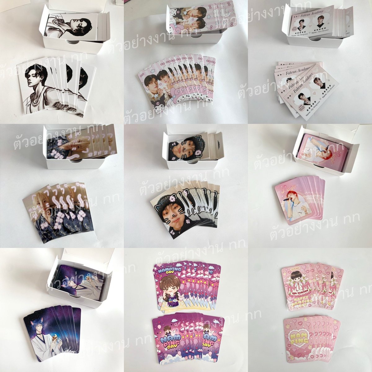nnstore รับทำของแจก สติ๊กเกอร์ไดคัท โปสการ์ด 🍒 tweet media