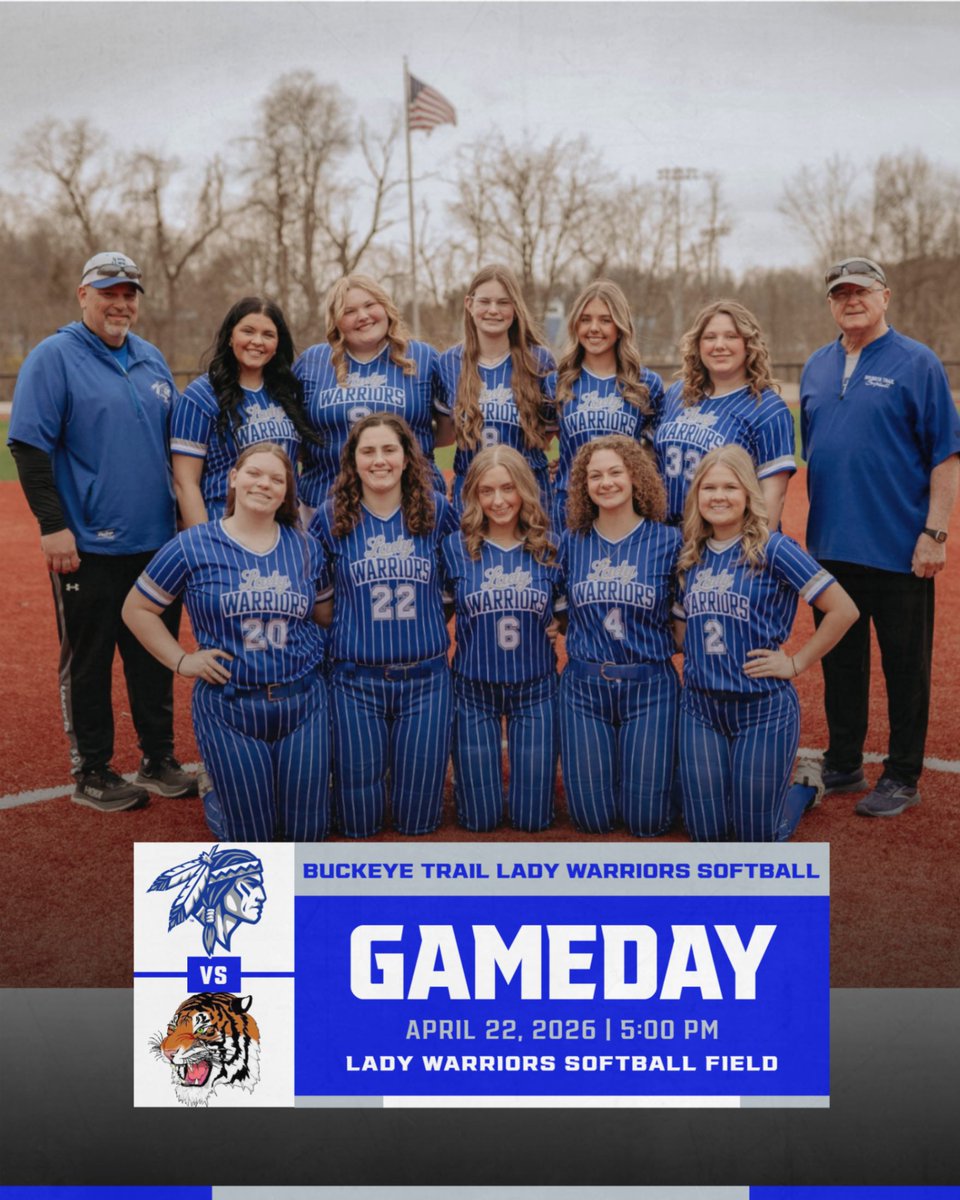 BTHighWarriors's tweet image. The Lady Warriors host Strasburg tonight at 5pm. Good Luck Warriors!!
#WarriorPride