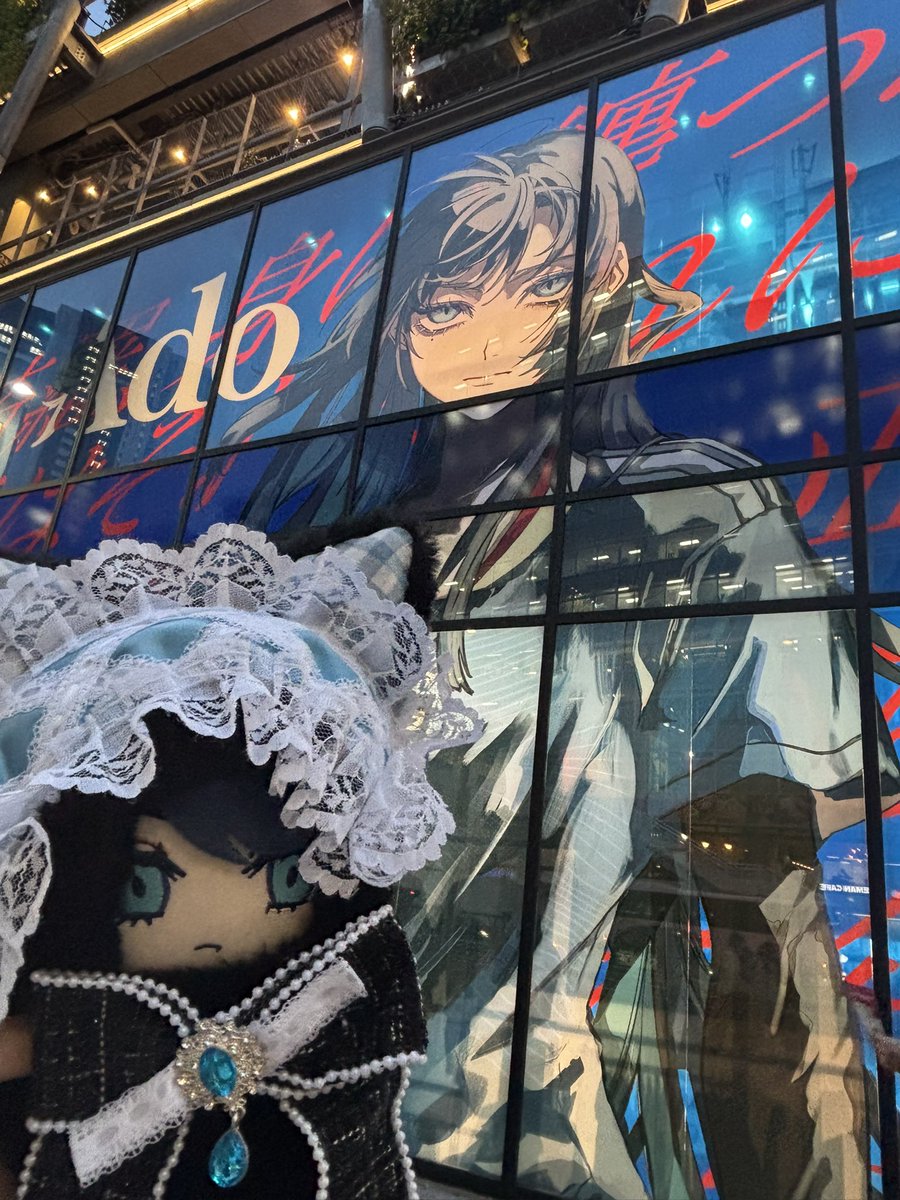 NEWadoshame's tweet image. びっくなadoちゃに会ってきました🫶
#ado
#adidas