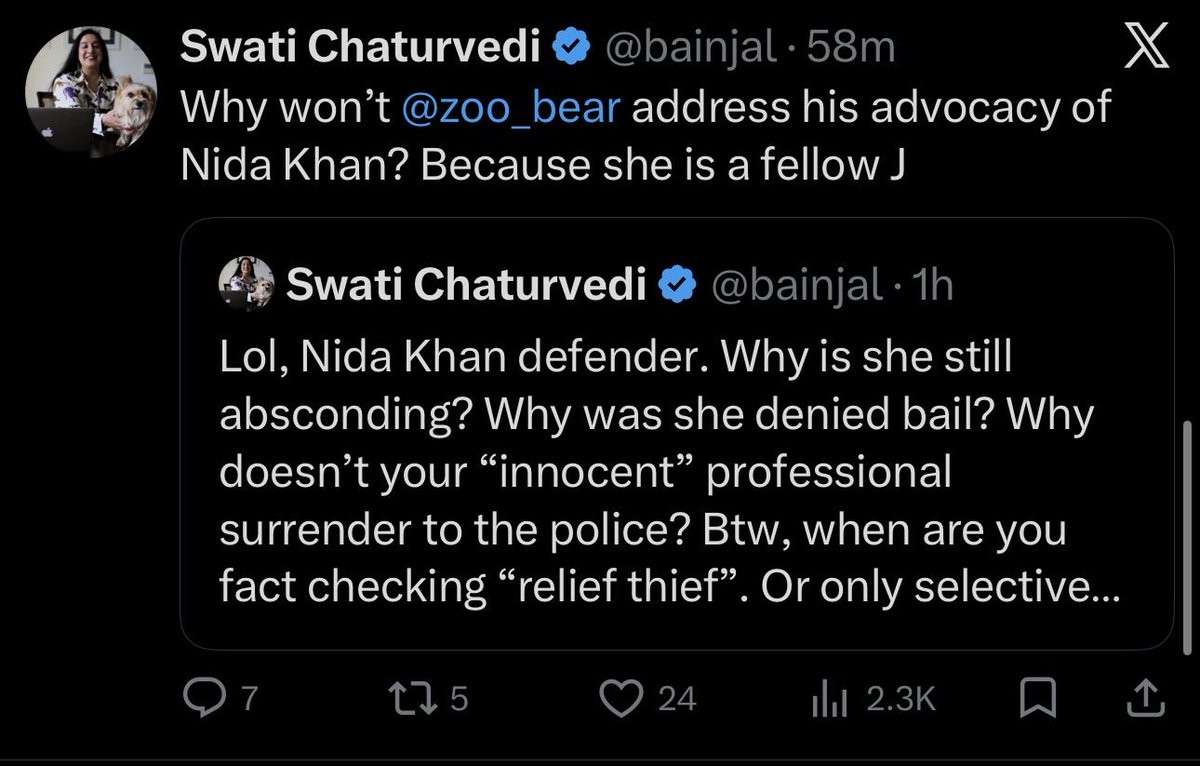 Saniya Sayed tweet media