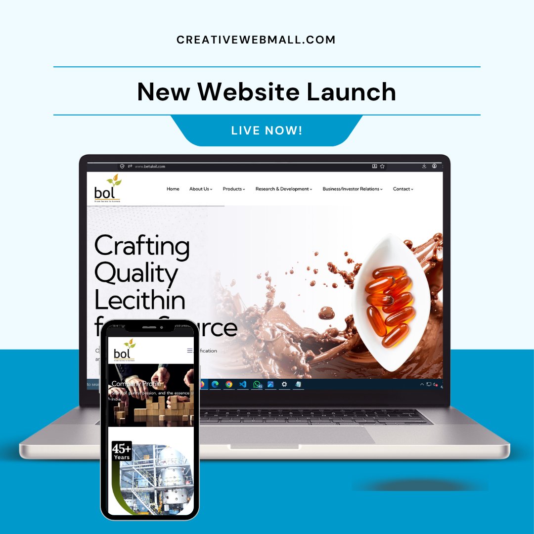 creativewebmall's tweet image. New Website Launch! – Betul Oil Website Now Live, designed and developed by Creative Web Mall.

Check it out now: betuloil.com

#WebsiteLaunch #CreativeWebMall #BetulOil #DigitalLaunch #WebDesign #NewWebsite #InnovationOnline