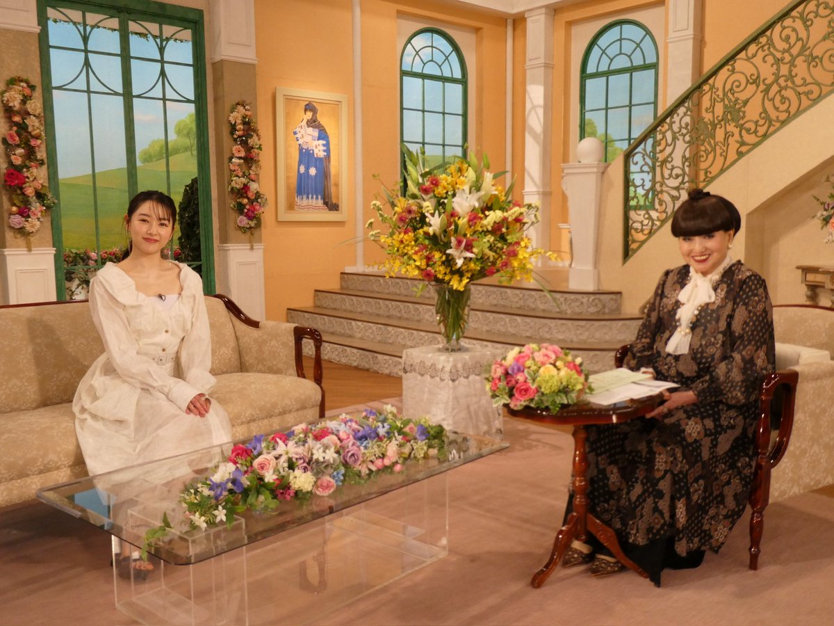 朗読劇「ハロルドとモード」でご一緒して以来、また徹子さんとお話しできて嬉しかったです🫶

徹子の部屋は憧れの番組なので、
収録中は夢をみているみたいな、不思議な気持ちになってました

ぜひご覧ください🐼

#徹子の部屋