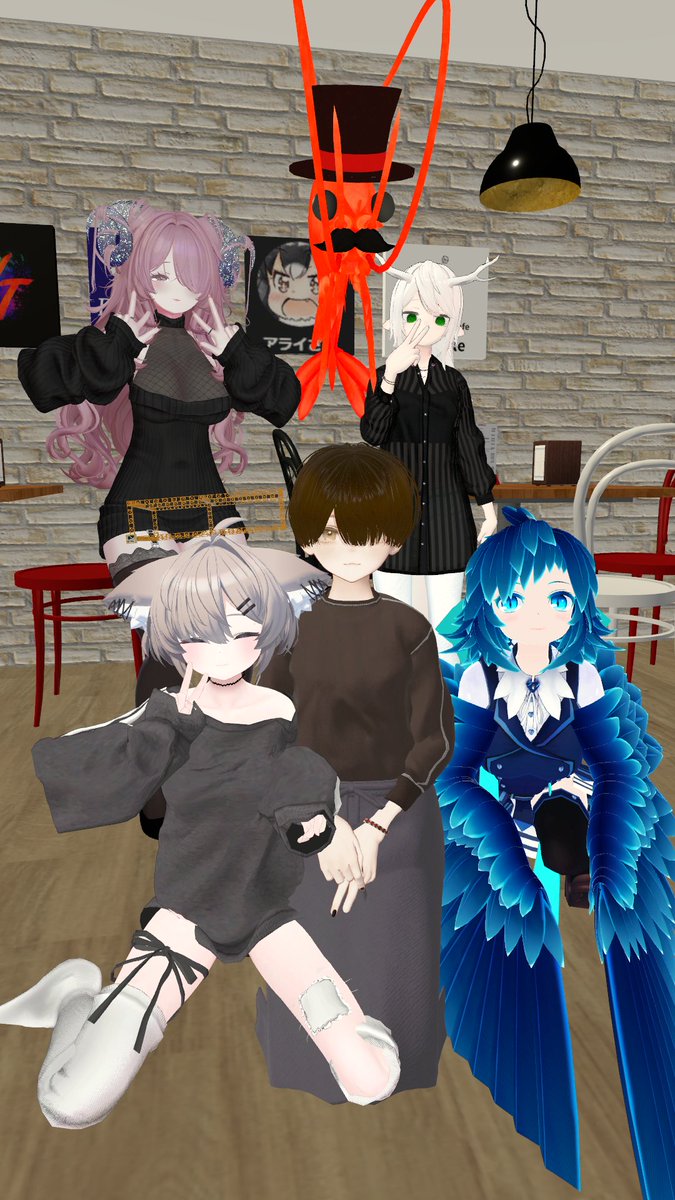 今日は懐かしのスカルをしたよ！
結果はひとり負け！くやじい゛！
#VRChat