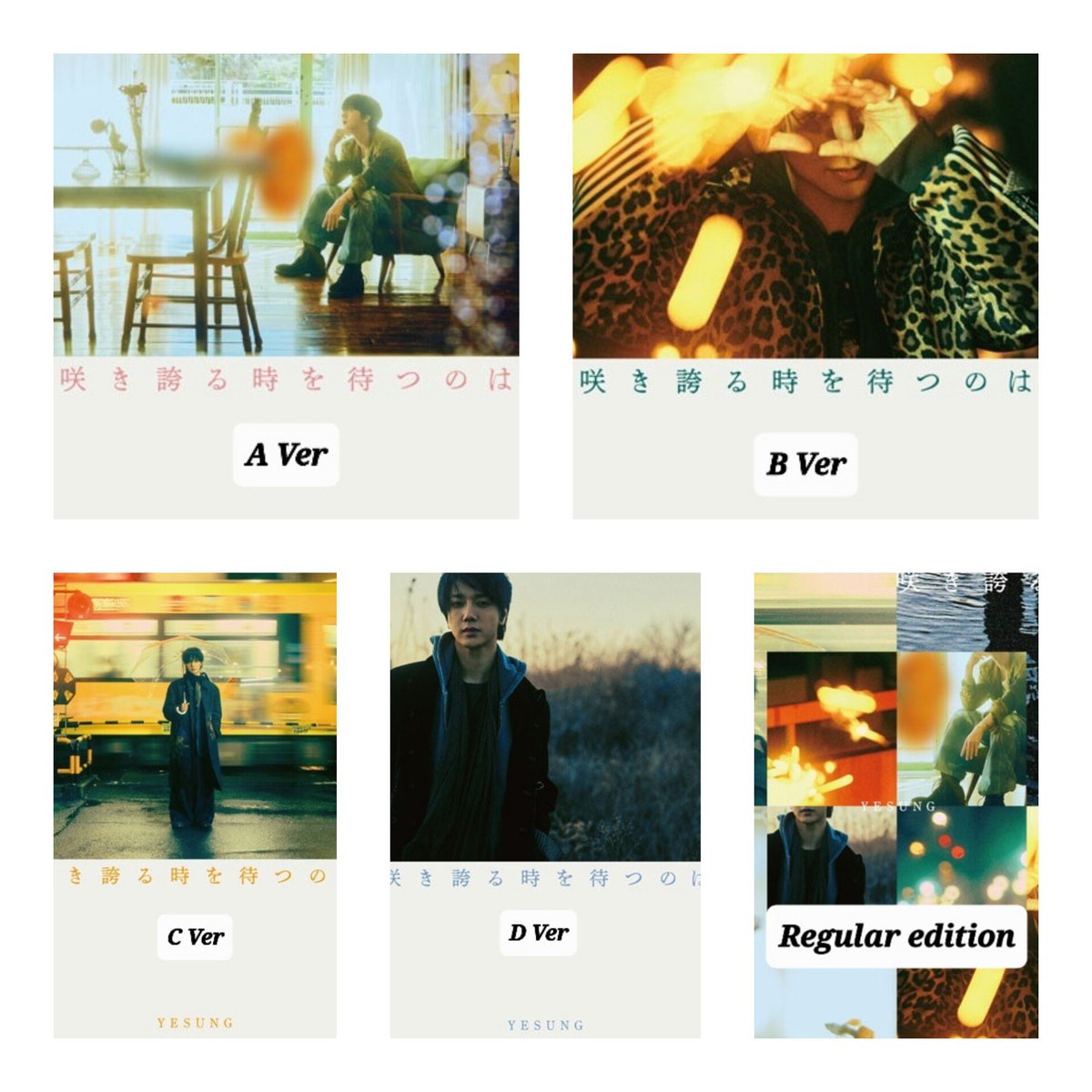 OPEN PO ALBUM YESUNG JP #咲き誇る時を待つのは "WAITING FOR THE TIME TO BLOOM" Web Tower Record

Versi A/B/C/D 535k
Versi Regular 415k

✅ Bersih Jp
✅️ Min CO 10k yen =fix co
🚫 Admin and packing
⛔️ HNR ⛔️

Note : ada lbhan co B ver

DM for order or join our GO
#wts #yesung