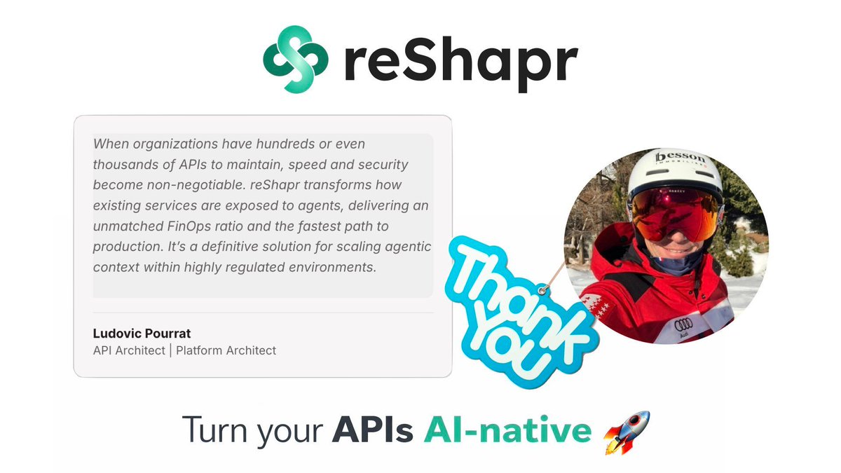 Reshapr tweet media