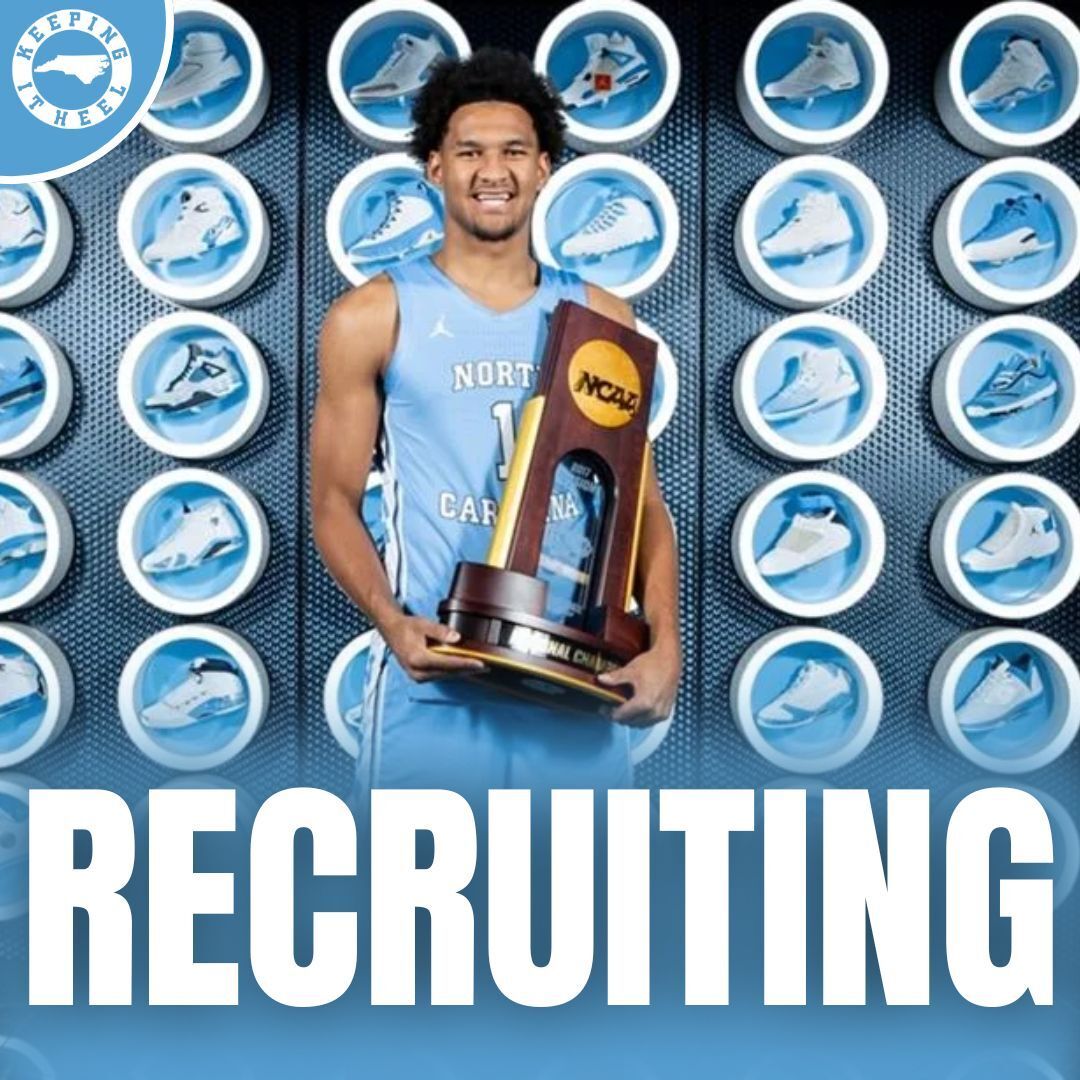 KeepingItHeel's tweet image. Maximo Adams is helping Michael Malone and the Tar Heels coaching staff on the recruiting trail, and fans will LOVE the player he's trying to recruit to Chapel Hill! 👀 ⬇️