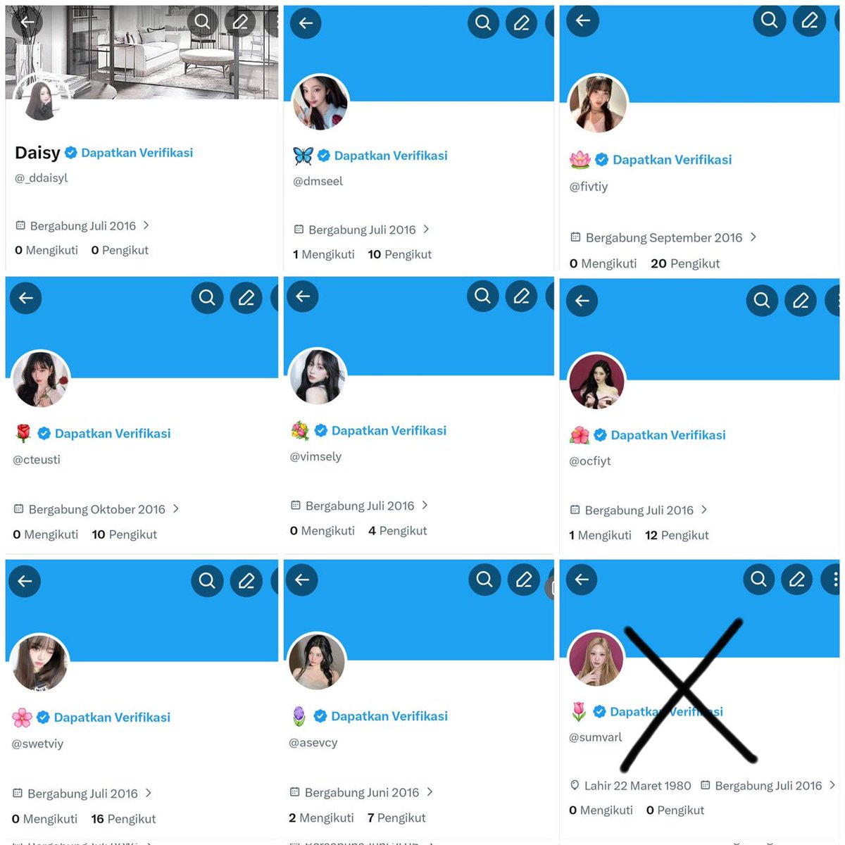 🌸 yay - acc promosi tweet media