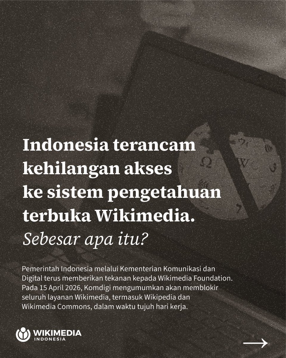 Wikimedia Indonesia tweet media