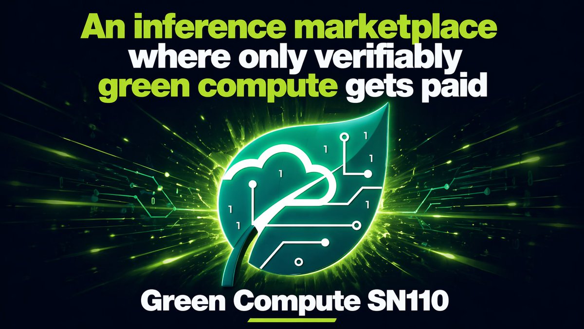 Green Compute tweet media