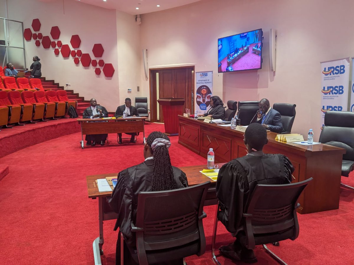 utamu_uni's tweet photo. UTAMU Law School students (Duncan and Kenneth) representing @utamu_uni at the URSB IP Moot semi-finals!

Your presence at this stage reflects strong preparation, teamwork, and a deep understanding of intellectual property law. It’s great to see you flying the UTAMU flag high as the competition continues.

Wishing you all the best in the next rounds keep pushing and representing with excellence!
@UTAMU_News @baryamureeba #MootCompetition #IPinSports #WorldIPDay2026 @URSBHQ