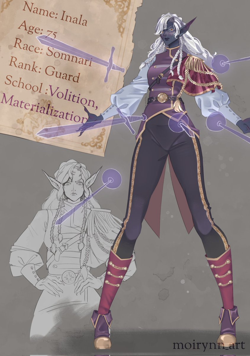 dorritos_ss's tweet image. Inala character art 

[ #oc ] [ #characterdesign ] [ #ocart ]