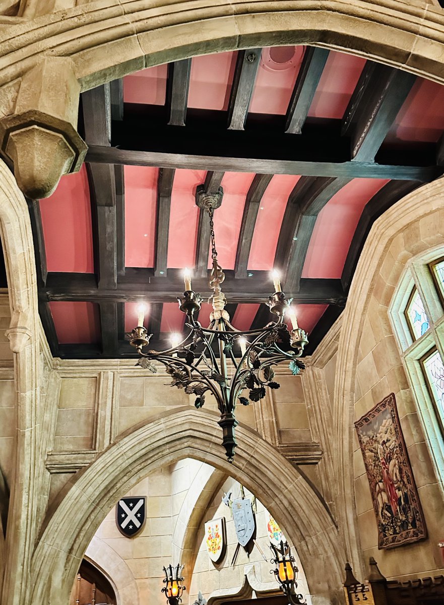 csmithdisney's tweet image. Never forget to look up when in a Disney park, including when dining inside Cinderella Castle. #WDW #Disney #Disneyworld #Disneyland #WaltDisneyWorld #Disneyparks #Imagineer