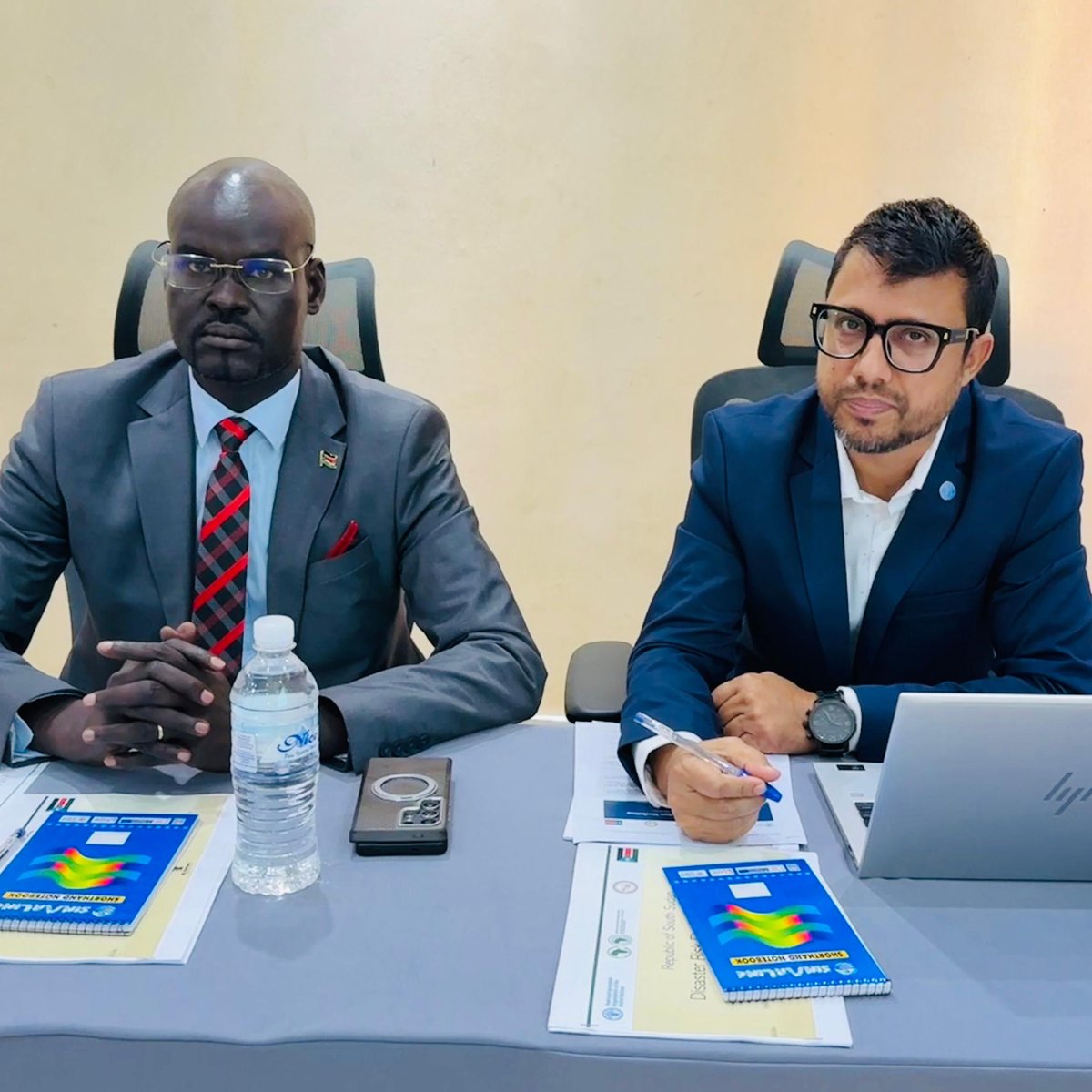 FAOSouthSudan's tweet image. The National #DisasterRiskFinancing (DRF) Strategy Validation Workshop has been launched in Juba, bringing together govt &amp;amp; partners to advance South Sudan’s DRF Strategy &amp;amp; strengthen #Preparedness &amp;amp; #Resilience 🛡️

With support from @AfDB_Group, @theGEF &amp;amp; @SwissDevCoop 🙏