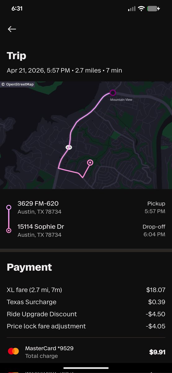 canyousaykink's tweet image. So I pay for a locked rate for my ride for a specific price, you then add additional fees to hike the price up to raise the price of the ride and savings when I didn't ask for an upgrade. That's deceptive pricing right? #lyft #gay #illegal #wtf #corrupt #cute