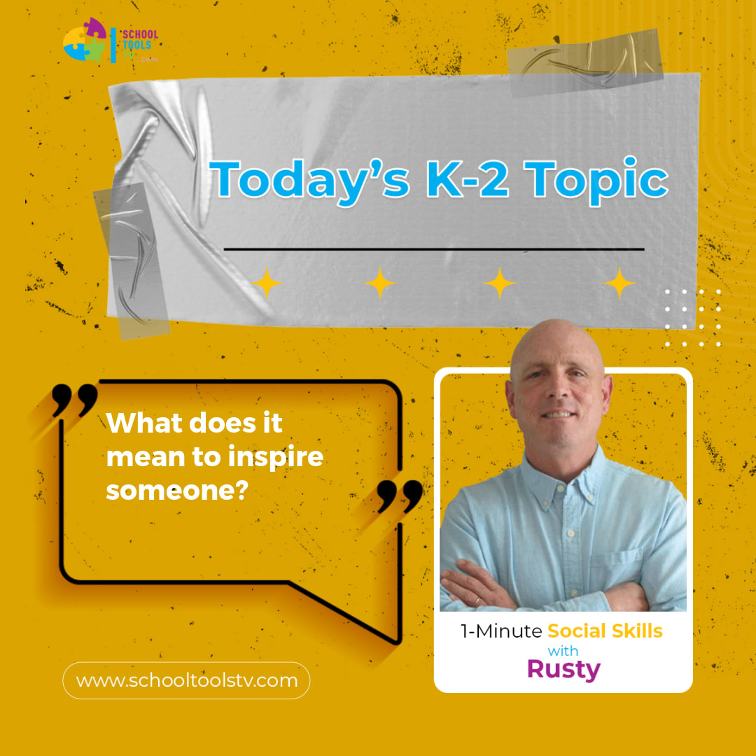 RustyMayVideos's tweet image. Today’s K-2 Topic: What does it mean to inspire someone?

“THINK Before You Speak...”

#InspireYoungMinds #K2LearningJourney #ThinkBeforeYouSpeak