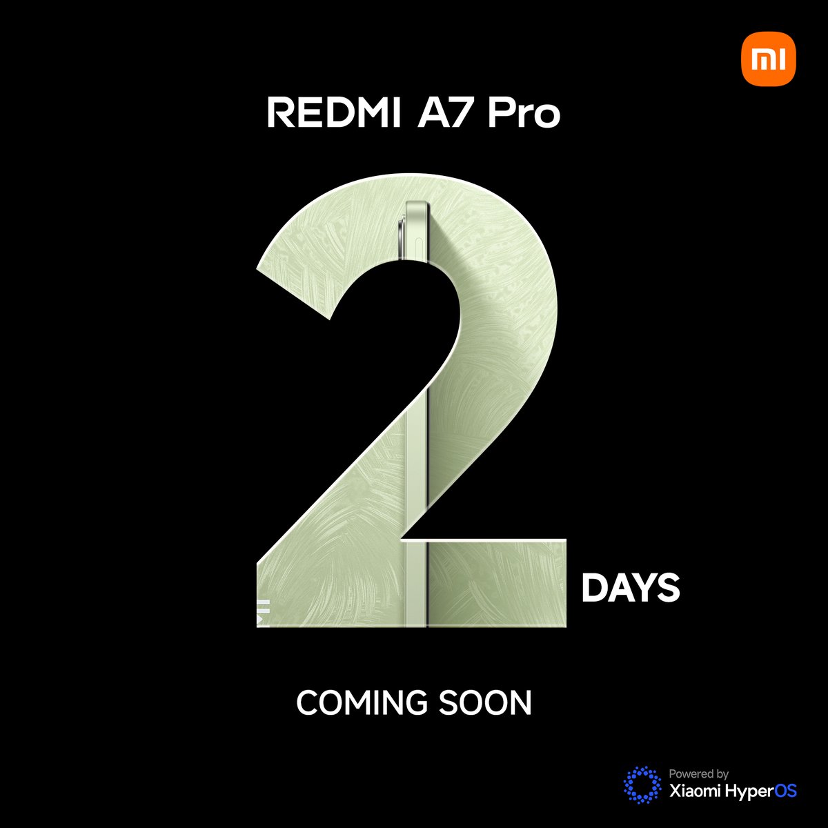 Xiaomi_Kenya's tweet image. 2 DAYS TO GO 📷
Closer than ever...
The REDMI A7 Pro is loading — built for performance, designed to stand out.
Don’t blink. 📷
#REDMIA7Pro
#Countdown