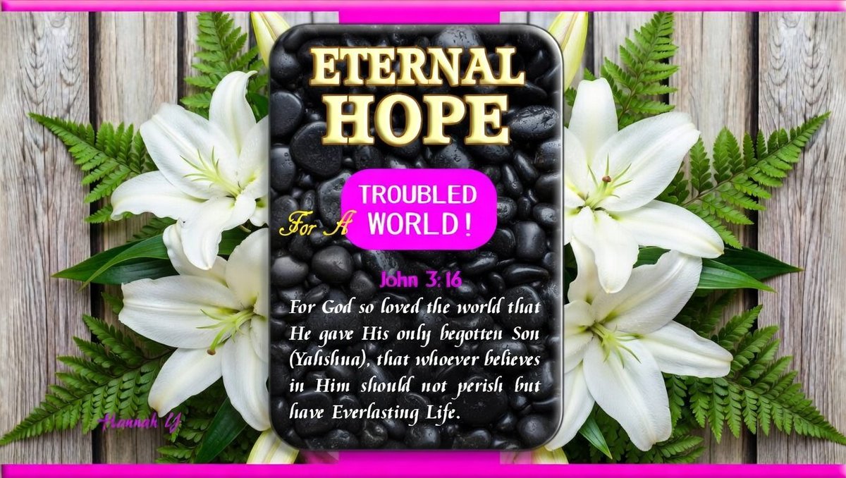 HannahY56567625's tweet image. #GODBless #JESUSSaves #OBEY
SEEK FIRST the KINGDOM of GOD TODAY !

PROV 11:30
D fruit of d righteous is a tree of life, &amp;amp; he who wins souls is wise.

RT GOSPEL everyday.

Lead many lost souls 2 SAVING FAITH in MESSIAH YAHSHUA thru ALL social media!

HOPE
youtu.be/CQW8mnh325w