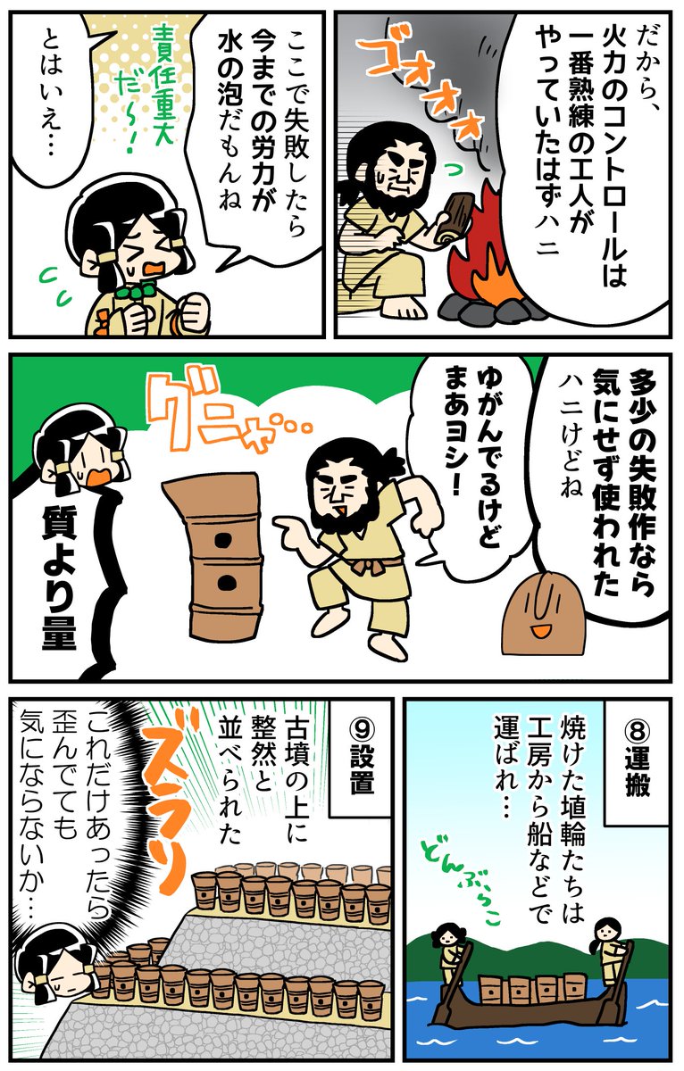 マンガでわかる!はにわ入門
はにわを作った人たち(2/2) 