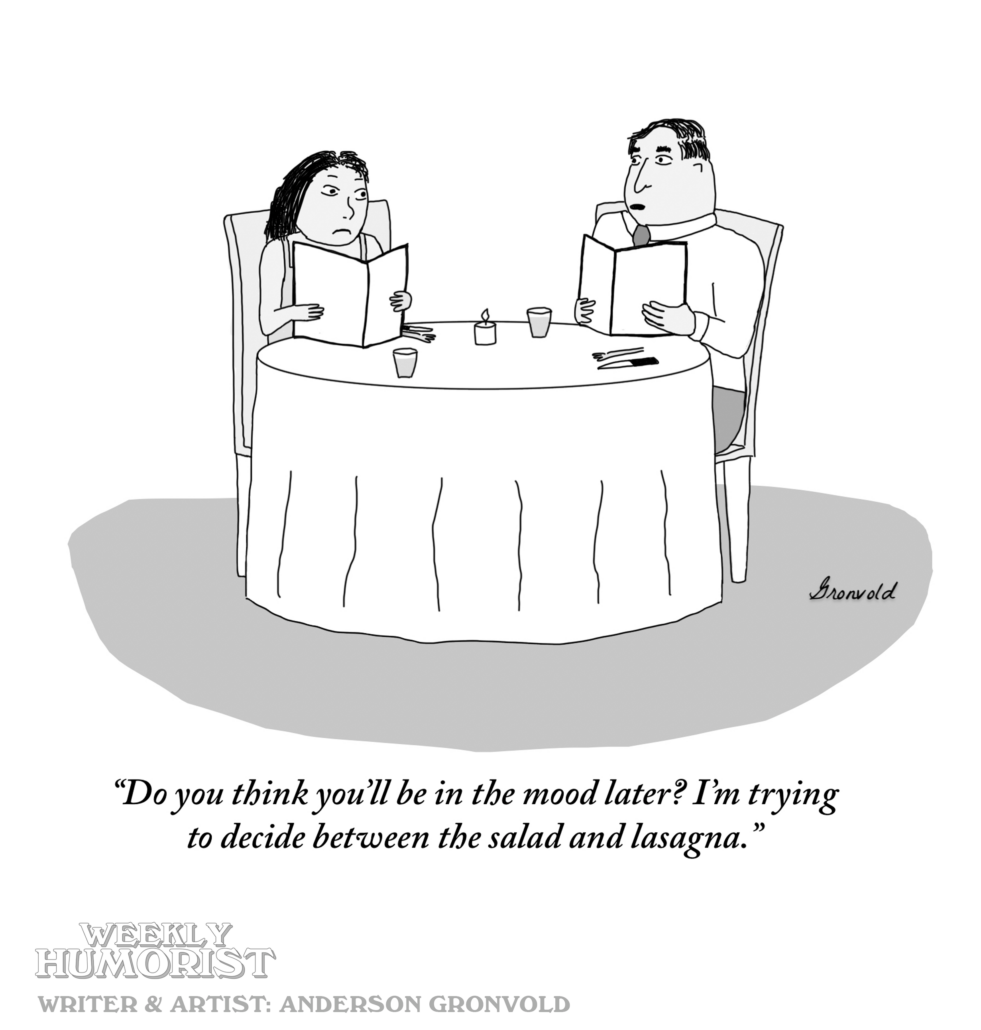 WeeklyHumorist's tweet image. 🍝Mood Check. Today's cartoon by Anderson Gronvold weeklyhumorist.com/cartoon-mood-c… Feeling gassy? Subscribe to Weekly Humorist!  weeklyhumorist.com/subscriptions/

#cartoons #dating #datefail #funny #farts