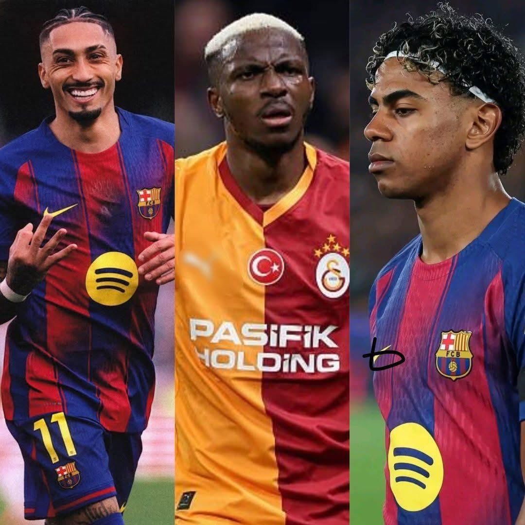 kkathuria30's tweet image. If #VictorOsimhen, with his physical power, joins @FCBarcelona , I promise we would see a triangle of terror, a front three capable of breaking down any defense. The team needs the mentality of #VictorOsimhen — a player who never accepts defeat.
#Deco #HansiFlick @JoanLaportaFCB