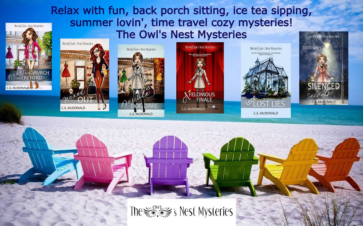 CSMcDonald7's tweet image. Get ready for summer with Alexa Owl and her ghostly detectives, Bobby Starr &amp;amp; Slater! They'll take you to another time to solve cold cases that have been hidden and forgotten!     
🦉THE OWL'S NEST MYSTERIES🦉
🔗Here&amp;gt; amzn.to/3tdm9MY
Read the series with #kindleunlimited