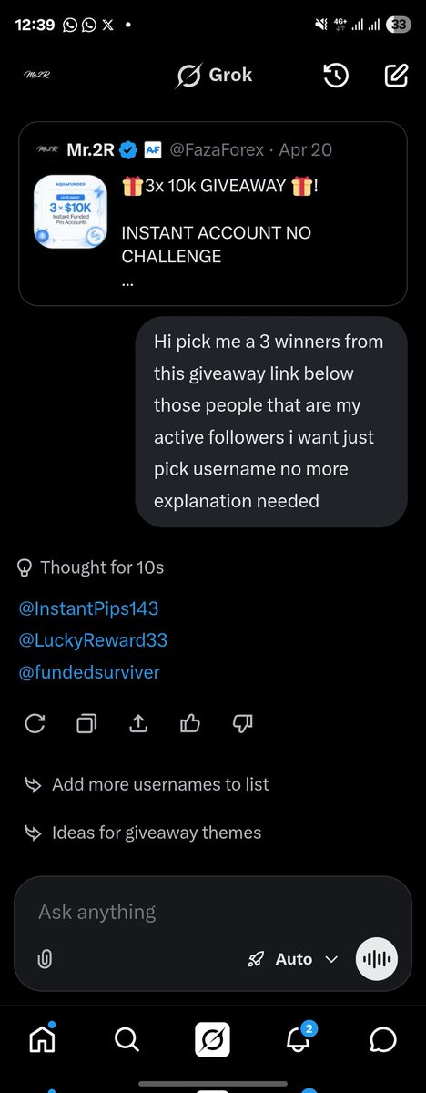 FazaForex's tweet photo. Congratulations to our winners 

@InstantPips143
@LuckyReward33
@fundedsurviver 

Kindly go to Discord and open the ticket to claim your accounts 

Stay Turn More Is Coming .. https://t.co/rDHldiOSFa