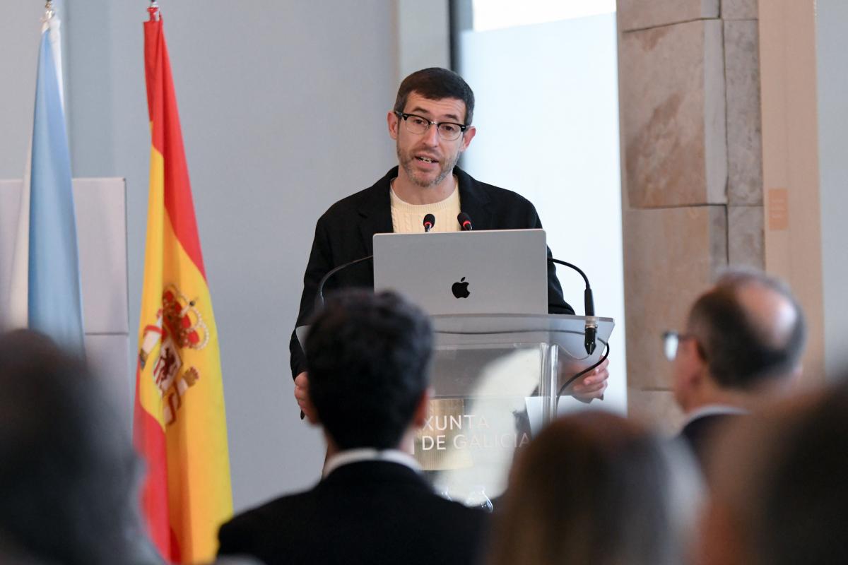 amtega's tweet image. 🛡️ Damián Rey inaugurou esta mañá unha xornada sobre os retos da normativa "Cyber Resilience Act #CRA na ciberseguridade do ecosistema dixital"

🗣️ O noso director destaca a importancia da cooperación público-privada no ámbito da #ciberseguridade 

🔗 bit.ly/4vJ0EF1