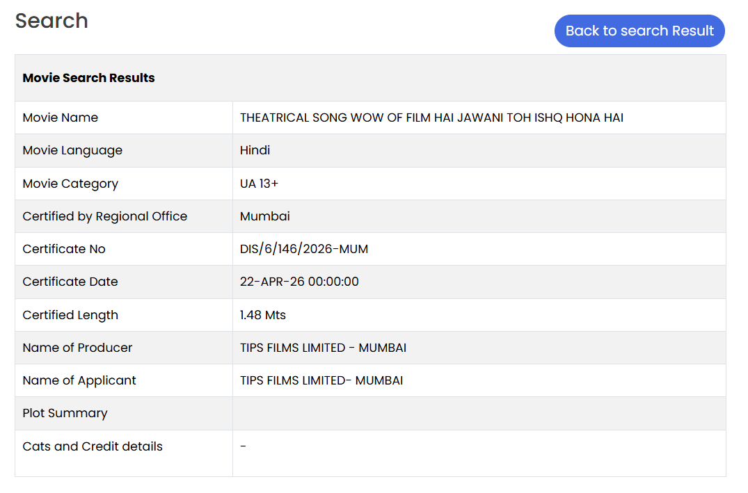 1 min 48 sec sec WOW song censored