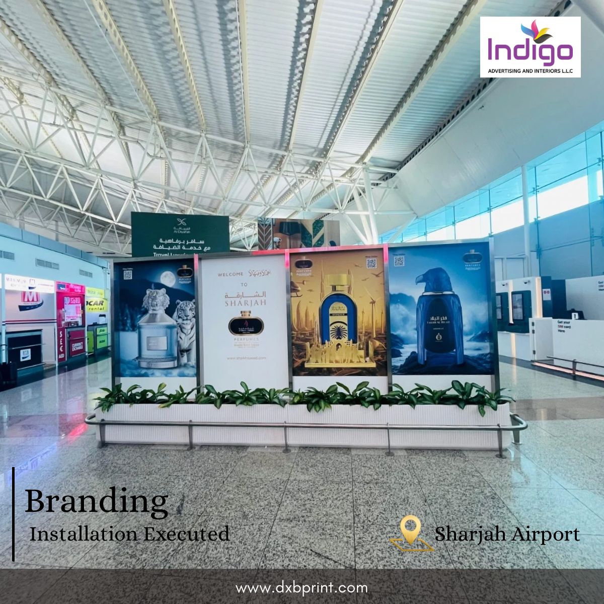 Indigoajman's tweet image. From airport branding to stadium backdrops

#BrandImplementation #InstallationExecution #EventBranding #AirportBranding #StadiumBranding #LargeFormatPrinting #IndigoBranding #CorporateBranding #UAE
