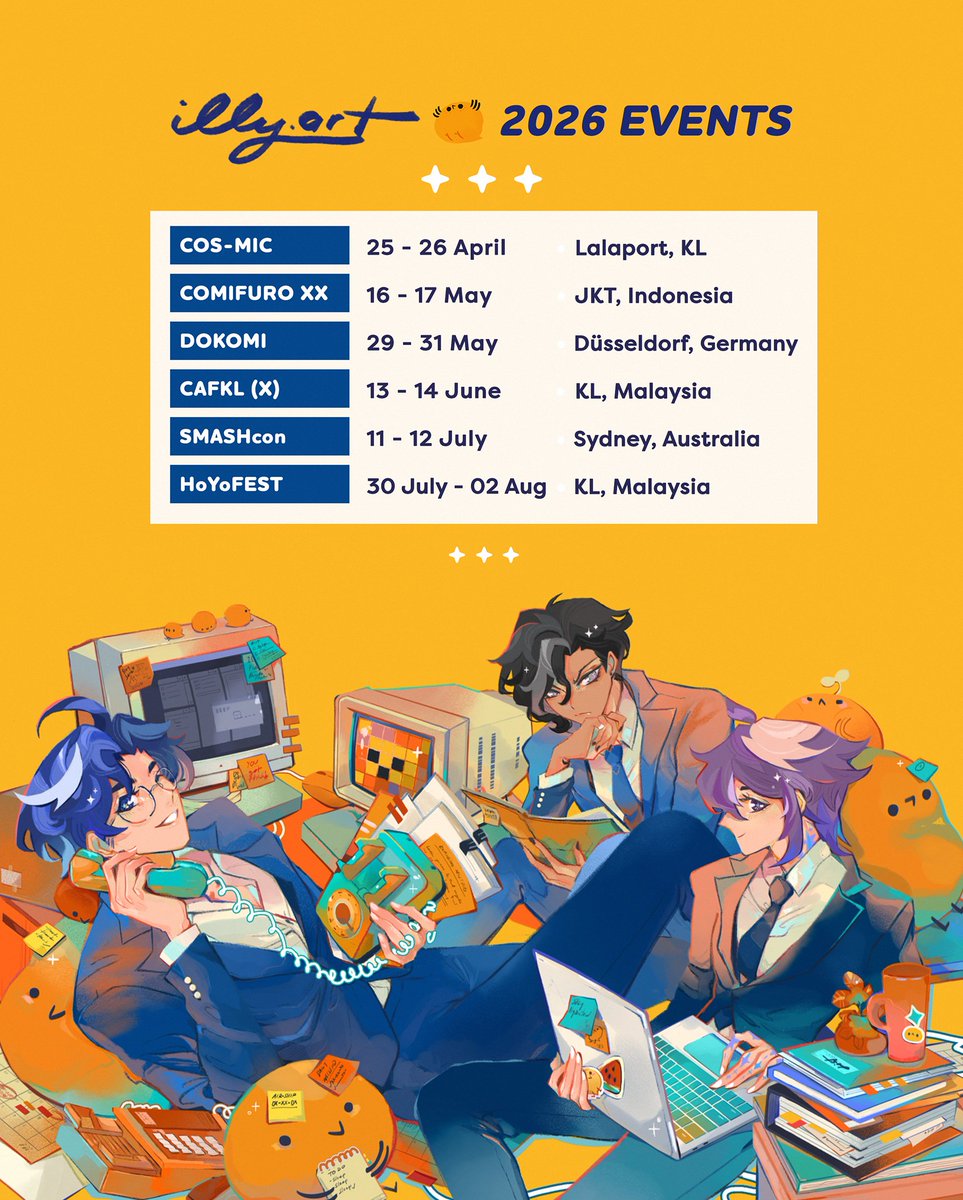 Illy Art ✨ CFXX / Dokomi / CAFKL / SMASH tweet media