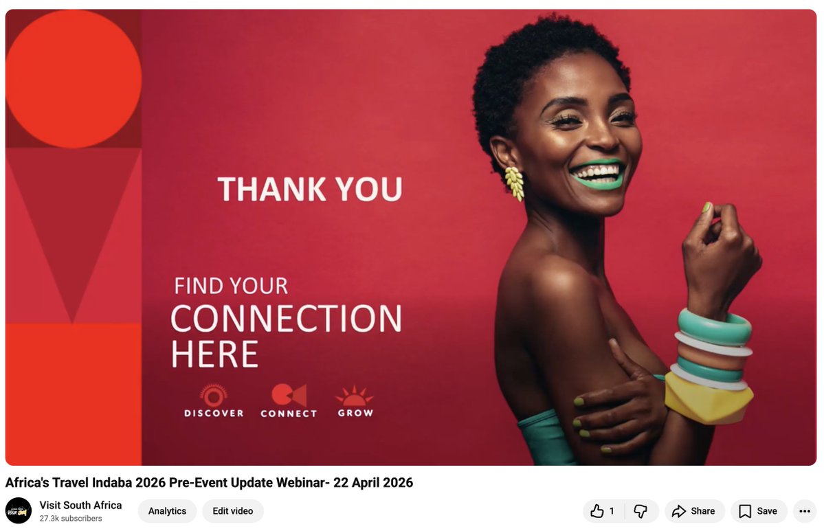 Africa's Travel Indaba 2026 tweet media