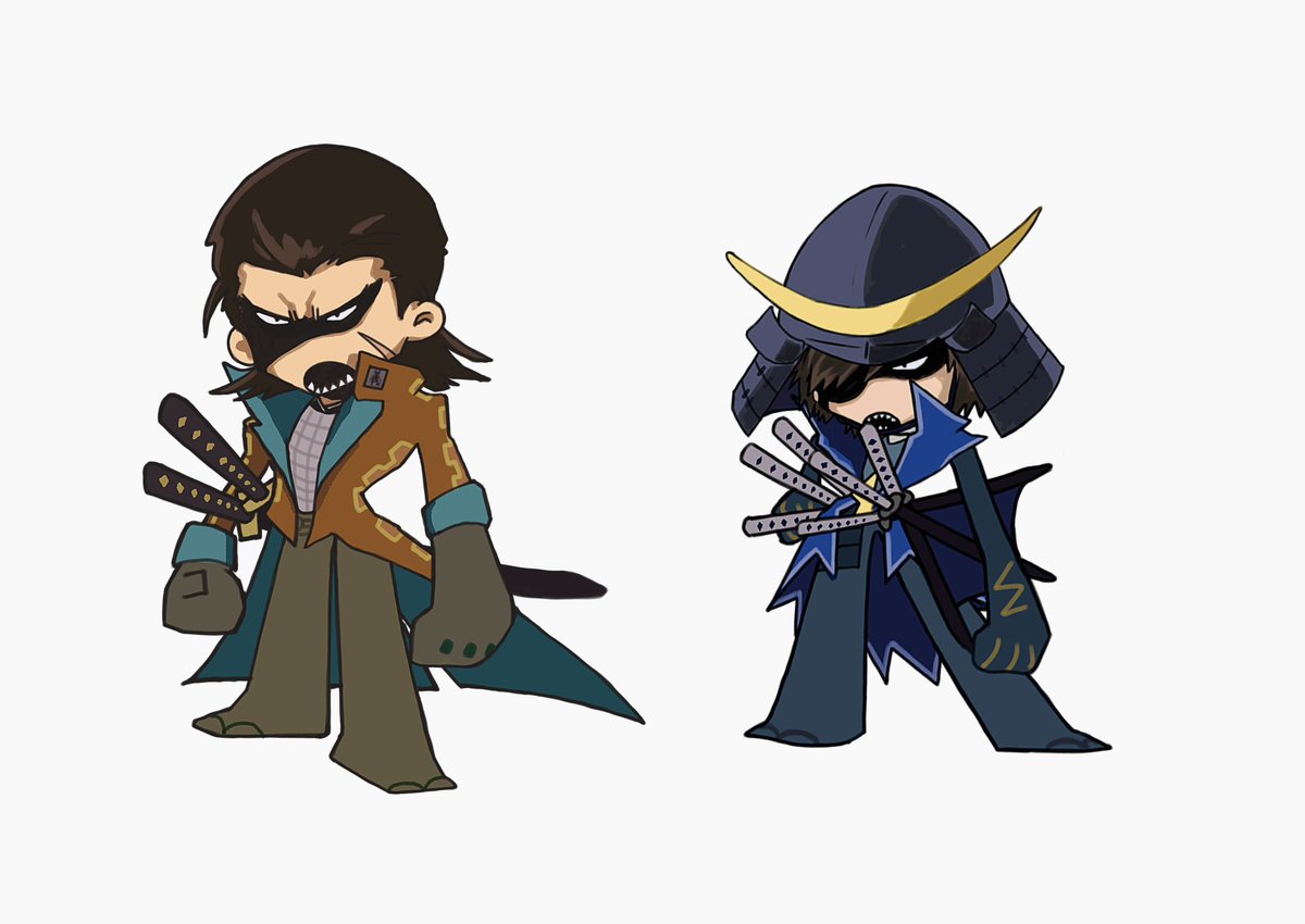 双🐉デフォルメ(?)