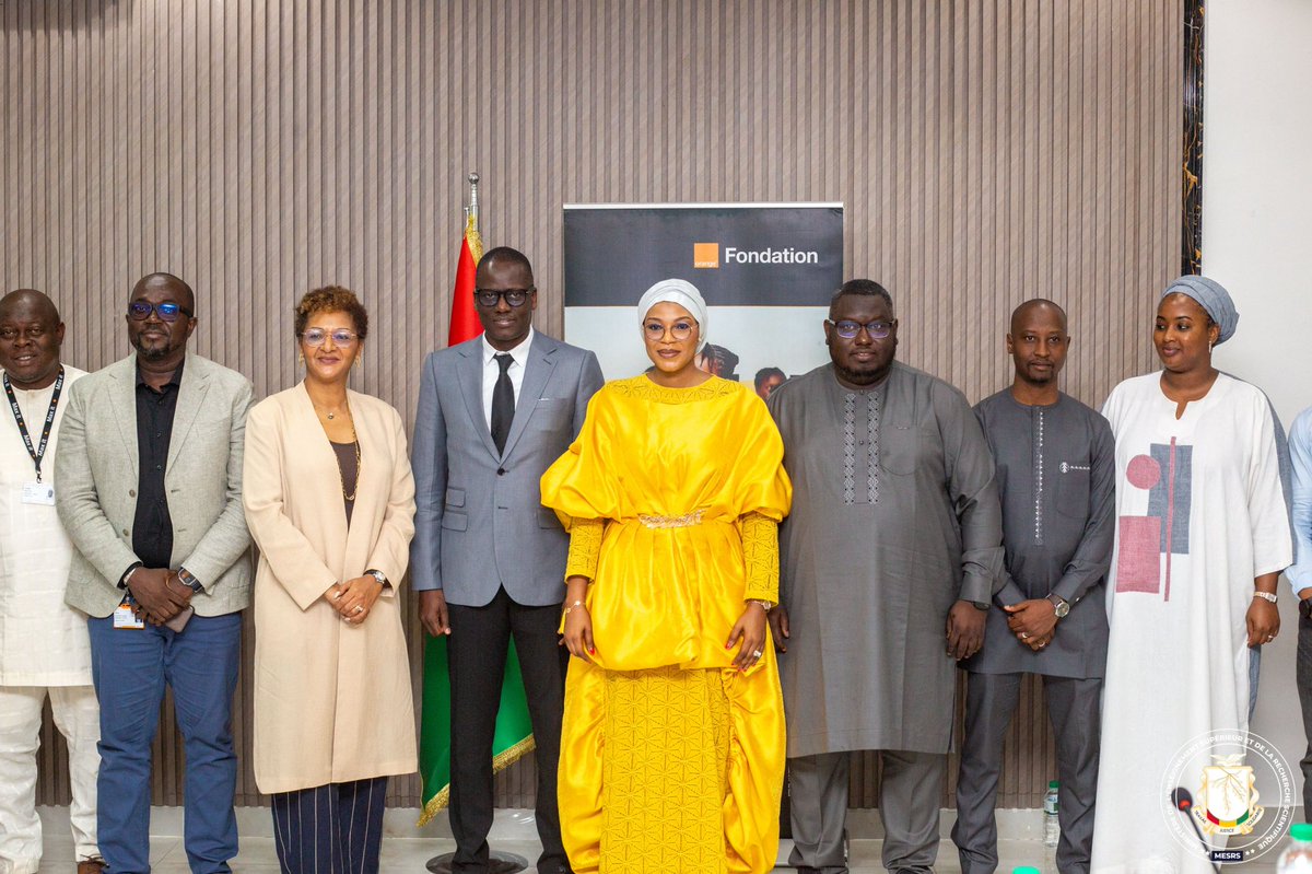 Fondation Orange Guinée tweet media